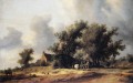 Straße Landschaft Salomon van Ruysdael